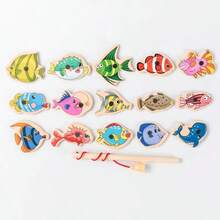 IDS Magnetic Fishing Game With Colorful Marine Life Magnets - Educational Toy, Includes Fish, Turtle, Octopus, Starfish And Matching Magnets - Ideal Birthday And Christmas Gift, Suitable For Water Play, Sensory Play, Role Play, Educational Games, Early Learning Resources, Family Fun, Includes Fish-Shaped Magnets And Educational Magnets - Multicolor - View 16
