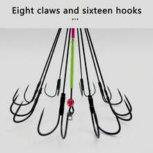 High Carbon Steel Fishing Hooks With Barb And Anti-Hanging Bottom For Freshwater Saltwater Fishing - A - View 3