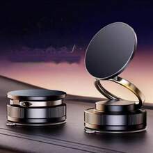 New Upgraded MagSafe Magnetic Holder, Foldable Desktop Phone Stand, Tesla Floating Screen Car Navigation Holder, Magnetic Car Phone Mount With Vacuum Suction Cup, Multifunctional Navigation Stand For Dashboard