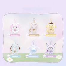 Miniso Hộp đồ chơi bí ẩn hình cáo thuộc bộ sưu tập Sanrio Family Island, phong cách INS Hot, vật trang trí bàn làm việc di động, mô hình sưu tầm dễ thương tinh tế, món quà sinh nhật hoàn hảo (1 sản phẩm giao ngẫu nhiên) - Nhiều màu - Xem 2