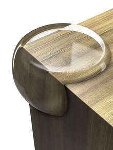 1/3/8PCS Baby Corner Protectors - Furniture Edge Guardty Bumpers - Child Proof Cushion Cover To Protect Sharp Corners Of Your Furniture & Table - Transparent