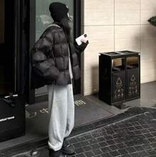 Women Down Coats - Black - View 3