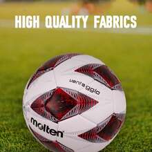 1pc High Elastic, Wear-Resistant, Anti-Burst Soccer Ball, Comfortable Feel, High-Quality Fabric, Precision Machine Stitched, Suitable For Training And Match, Indoor And Outdoor Use - Multicolor - View 2