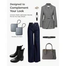 Calentador de Manos elctrico, Juego de 2 Unidades, 3 Niveles de Calor, Calentamiento rpido, 4000 mAh, Calentador de Bolsillo Reutilizable, Calentador de Manos elctrico, Recargable por - Gris - Ver 7