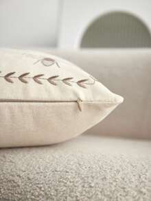 LCUHPCL 1 pièce Housse de coussin décoratif avec broderie 3D d'abeille, convient pour le salon, la chambre à coucher, les fêtes et divers environnements, toutes saisons - Multicolore - Voir 5
