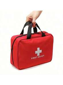 (160pcs/21pcs Set) Upgraded - Medical First Aid Kit, Outdoor Sports Earthquake Disaster Relief First Aid Bag, Home Travel Handbag Meets Basic Emergency First Aid Treatment Needs (21/15/12pcs Set) Multiple Sets Available
