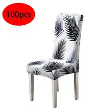 1/4/6/100 pezzi Coprisedia natalizi in tessuto elasticizzato, Coprisedia per casa/hotel/ristorante/sala da pranzo, Decorazioni natalizie a tema cartoni animati - Multicolore - Visualizzare 46