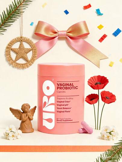 URO U R O Probióticos vaginales para mujeres Cápsulas probióticas de grado alimenticio Fórmula con pH equilibrado que contiene prebióticos y Lactobacillus - Suplemento para la salud vaginal - Favorece un olor vaginal saludable y el equilibrio microbiano Vitaminas Control del peso (60 cápsulas) probióticos femeninos