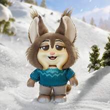 Miniso 迪士尼疯狂动物城居民系列盲盒 | 乙烯基和毛绒双重材质，角色逼真设计，家居装饰/收藏玩具/可爱礼品（随机发货1件）