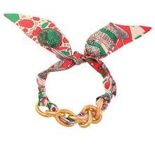 Mobile Phone Chain Short High-End Sense Woven Anti-Drop Wrist Strap Spot Silk Scarf Anti-Lost Bracelet - Q33591 - 查看 6