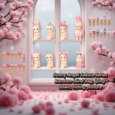 Sonnny Angel Blind Box, Cute Sunny Angels Dolls, Angelless Fruit Doll Blind Box Set, Somny Angel, Surprise Blind Box, Holiday Gift, Decorative Collection, Wedding Anniversary, Birthday Gift, Ideal For Doll Lovers, As Well As Car, Computer, Phone Decor, Vanity, Bedroom, Office Creative Ornaments, Birthday, Holiday Party Gifts