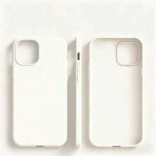 Liquid Silicone Phone Case In Solid Yellow - Anti-Yellowing & Soft Protective, Compatible With [Device], Waterproof, Shockproof, Anti-Fall, Anti-Scratch - 款式1(1pc) - 查看 1