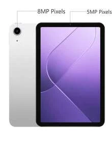 Qetupa 10.1-Inch Android 14 Tablet, T606 Octa-Core 1.6GHz Processor, 4GB RAM+128GB ROM/8GB RAM+256GB ROM, 802.11ax WiFi 6 2.4G+5G, Bluetooth 5.0, Incell FHD (1920x1200) IPS Touchscreen, 5MP+8MP Dual Cameras, 6000mAh Long-Lasting Battery, Supports 1TB Expansion, For Reading And Gaming. Lightweight And Portable, Enjoy Entertainment Anytime Anywhere. - Silver - View 8