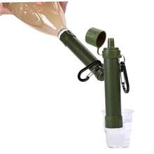 Purificador De Agua Porttil Para Exteriores Filtro Reutilizable Para Camping y Supervivencia Compacto y Ligero  y Duradero Para Emergencia y Actividades Al Aire - inicial - Ver 10