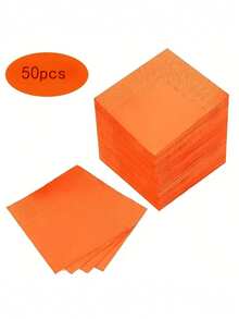 25/50pcs Light Blue Disposable Party Napkins, 2-Ply Soft Absorbent, Elegant Diamond Pattern, Suitable For Weddings, Birthdays, Anniversaries, Cocktail Parties - 5x5 Inch, Themed Event Decor And Daily Use - Light Blue - View 14