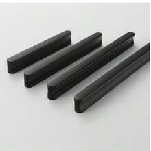 Modern Minimalist Drawer Handle Solid Aluminum Alloy Furniture Wardrobe Cabinet Door Handles Hardware Dresser Handles - Multicolor - View 8