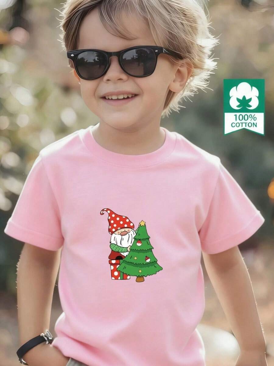 Young Boys T-Shirts - Pink - View 1