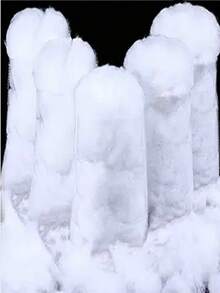 20g/50g/100g Halloween & Christmas Pillow Filler, 1000g White PP High Elasticity Soft Fluffy Handmade DIY Toy/Holiday Decor/Pet Bed Material, Creates Warm Holiday Atmosphere For Plush Animals, Pillows, Quilts And Pads