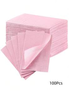 200/125/100/50/10Pcs Dental Bib Sheets - Tattoo Table Covers Bib Tattoo Piercing Dentist Bibs Patient Bibs Tattoo Tray Covers 3 Ply Dental Bibs Sheets - Multicolor - View 17