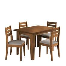 Mesa Recife Café Loomber - Marrón - Ver 4