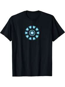 Studios  Tony Stark Arc Reactor Classic T-Shirt - 黑色 - 查看 1