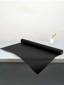 1 لفة من ورق الكرافت الأسود متعدد الاستخدامات، متوفر بأحجام متعددة. مناسب لتغليف الهواتف والهدايا والشحن والأعمال اليدوية وتغطية المكاتب والأرضيات وأغلفة الكتب وتغليف هدايا المناسبات. - الأسود - مشاهدة 2