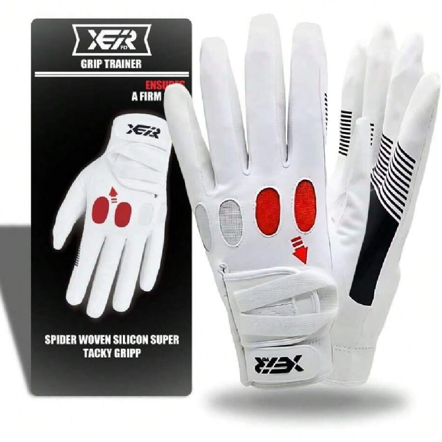 Golf Grip Trainer Glove | Beginner-Friendly Golf Swing Training Aid For Proper Fundamentals | Guide Markings For Right Grip, Position, And Swing | Eliminate Slice & Hook,35024201 - 紫色 - 查看 1