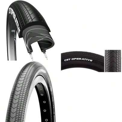 CST Neumático de Bolas de Alambre BMX operativo(20-Inch x 2.25)