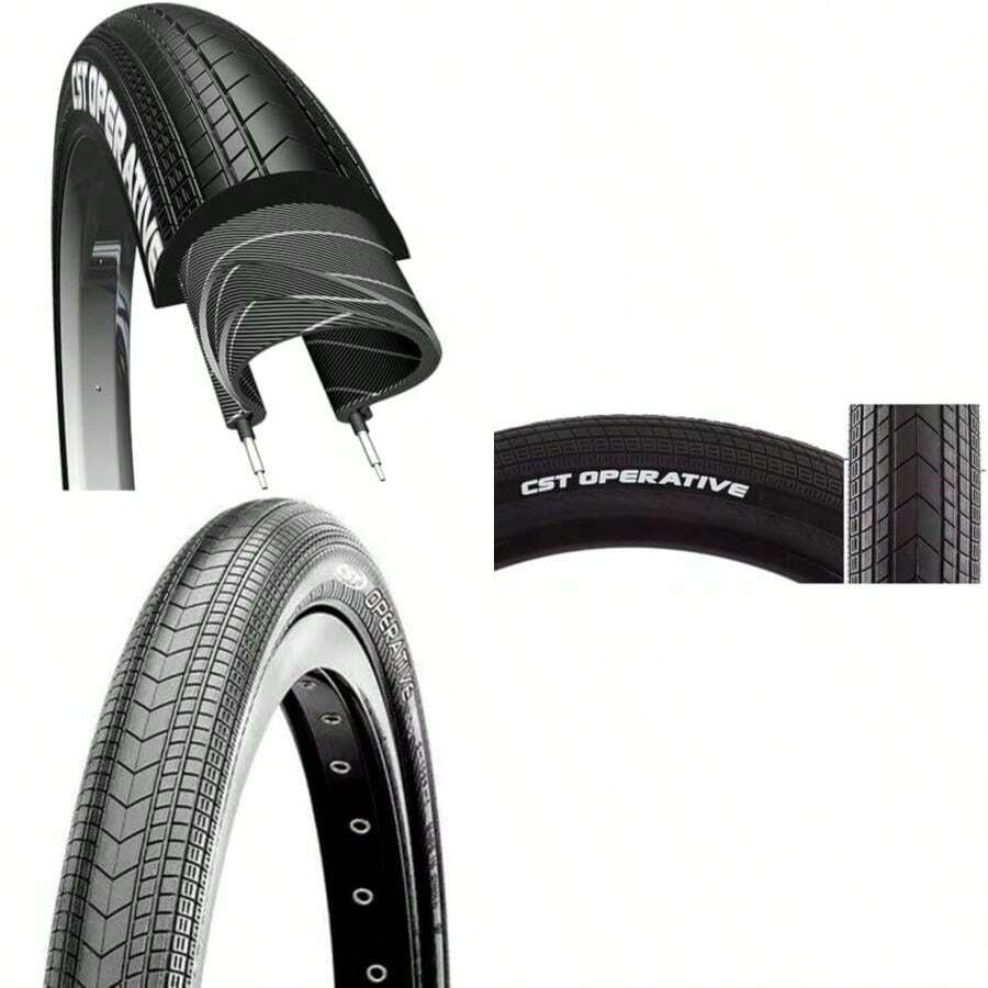 CST Neumático de Bolas de Alambre BMX operativo(20-Inch x 2.25) - Multicolor - Ver 1