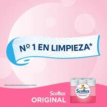 ✅ Entrega 24/72 Scottex Papel Higiénico Original 96 rollos, 6 packs de 16 rollos - Scottex 96 Rollos - Ver 5