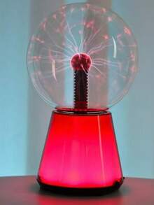 مصباح كرة البلازما، مصباح جو، مصباح كرة ساكنة حساس للمس بالطاقة من USB، مصباح مزاجي متغير اللون 7 ألوان، كرة البرق الساكنة السحرية، إكسسوار حفلة، هدية عيد، ديكور غرفة نوم ومكتب، عيد الحب، هالوين، هدية عيد الميلاد