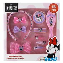 Disney Minnie Mouse Kids Hair Accessories Gift Set, DIY Hair Decorations, Hair Clips, Hair Ties, Jewelry Box, Girls' Holiday Gift - Multicolor - View 6