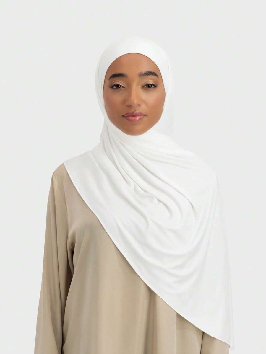 1pc Classic Solid Color Elegant Casual Modal Knit Headband, Suitable For Daily Life, Outings, And Formal Occasions