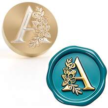 CYFUN DESIGN 1个树枝/心形/蒲公英/锚/蝴蝶图案蜡封印章头，可拆卸，无手柄，适用于信件、邀请函、婚礼、礼品包装、节日等。