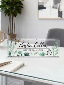 Custom Desk Name Plate Personalized, Acrylic Name Plate For Desk, Office Desk Decor For Women And Men, Employee Appreciation Gifts Office Gifts For Boss, Manager, Teacher, Nurse (Butterfly Orchid) Back To School, Ornamental, Multi-Functional, Reusable, Colorful, Vintage, Cute, Cartoon, Modern, Kawaii, Custom, Personalized, Unique, Customized, Custom Stickers Personalized, Ideal Gifts For Him, Ideal Gifts For Family, Workers, Students, Clients, Her, For Business/Work/Office, For School, Back To School,Back To School,School Supplies,School Supplies,Back To School,School Gift,For Office,For School,For Classroom,For Teacher Gifts,For University,For Colleague,For Dorm Rooms,For Teacher,For Boys And Girls,For Teenagers,Junior High School Students,Middle School Students,High School Senior High School Students,College Students,University Students,Freshman,Sophomore,Underclassmen,Customized Greeting Cards,Easy Comfort,Festive Calendar - Multicolor - View 44