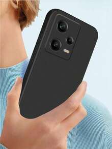 Custodia per telefono nera, resistente agli oli, resistente ai graffi, facile da pulire, compatibile con Samsung Galaxy A17/Galaxy M31s/Galaxy M30/Galaxy M10/Galaxy S21 5G/Galaxy S10 5G/Galaxy A40/Galaxy A05S/Galaxy A04 5G/M13 5G/Galaxy A02/Galaxy M53 5G/Galaxy M34 5G/Galaxy M32 5G e altri modelli, custodia per telefono nera antiurto - nero - Visualizzare 2