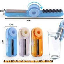 The Best-Selling Portable 3 Pieceswater Bottle Brush Cleaner 4-In-1 Multi-Functional Cleaning Brush For Cleaning Water Bottles And Bottle Cap Gaps Is A Must-Have For Every Household