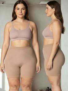 Adult High Waist Shaping Shorts Bermuda Lupo AF Up-Line Lifting Loba - Rỉ Nâu - Xem 8