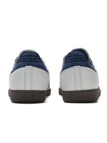 Adidas Originals SAMBA OG 低帮轻便运动鞋，男女款，休闲步行运动鞋 IH4881 - 亮白/勝利紅/深靛藍 - 查看 4