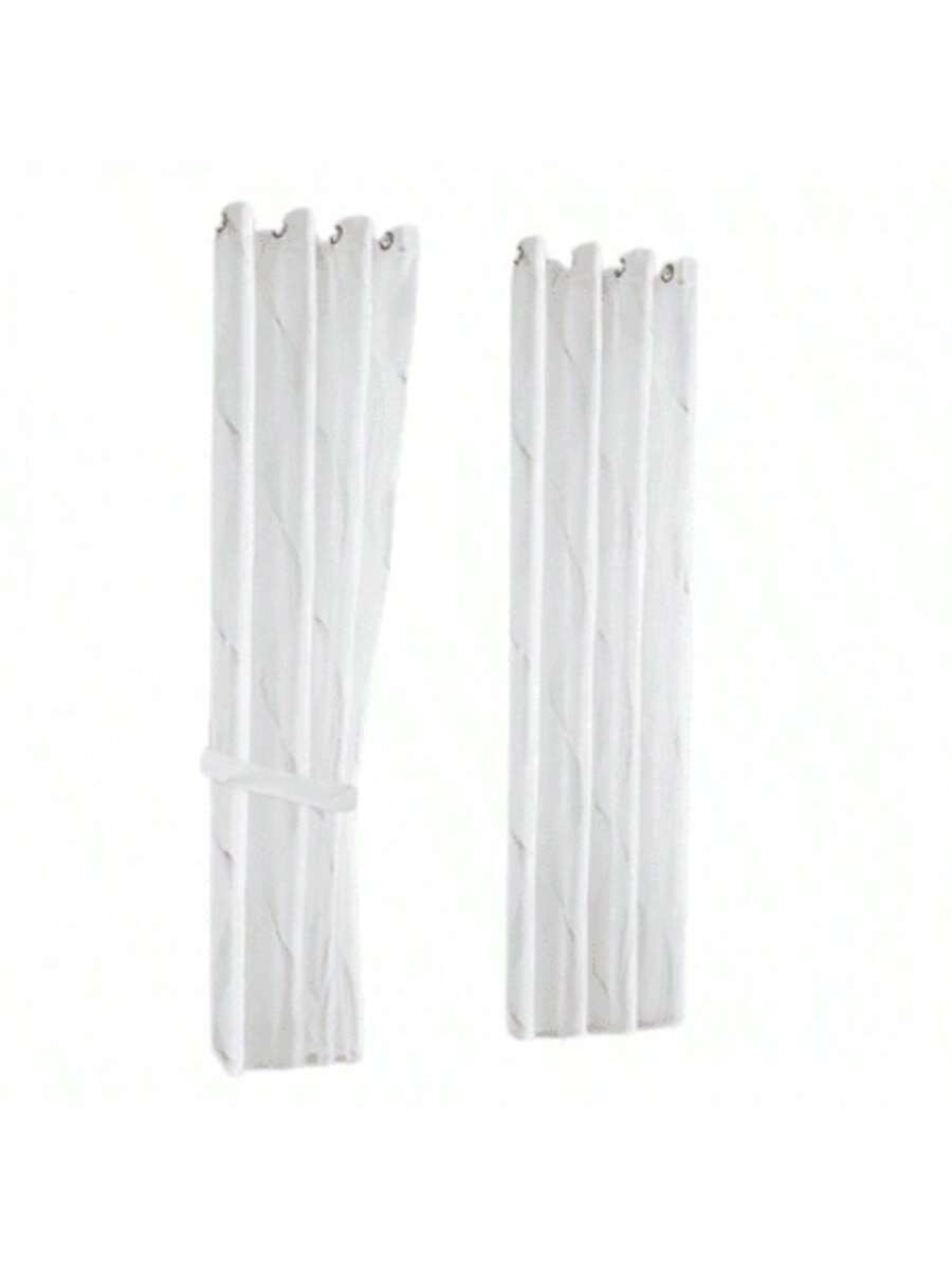 Cortinas transparentes Color Blanco de alta durabilidad de 140cm*225cm, CORTINA 1 PZ