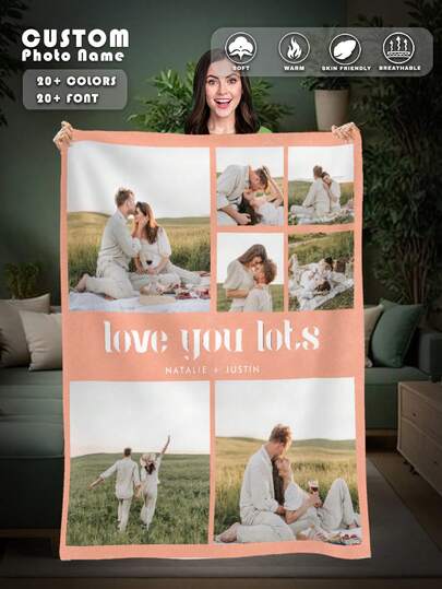 1 Stück personalisierte Foto-Decke, personalisierte Flanell-Decke, kann Fotos und Text drucken, Bettwäsche-Decke, personalisierte Bettdecke, personalisierte Foto-Decke, personalisierte Familien-Foto-Decke, personalisierte Bild-Decke, personalisierte Familien-Foto-Decke, personalisierte Überwurf-Decke, Decke für den besten Freund, kuschelige Decke, Familien-Geschenk, Hochzeitsgeschenk, Weihnachtsgeschenk, Geburtstagsgeschenk, Geschenk für Freunde, Geschenk für sie, Geschenk für Haustiere