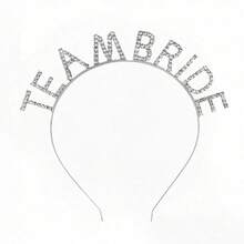 شريط رأس عروس من سبيكة الزنك، شائع الاستخدام في الأعراس والمناسبات والحفلات