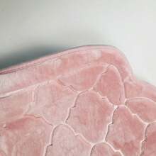 1pc Ramadan Style Thick Sponge Prayer Mat, Unisex, Size 25.6*45.2 Inches, Suitable For Eid, Travel, Ramadan, Prayer And Other Occasions