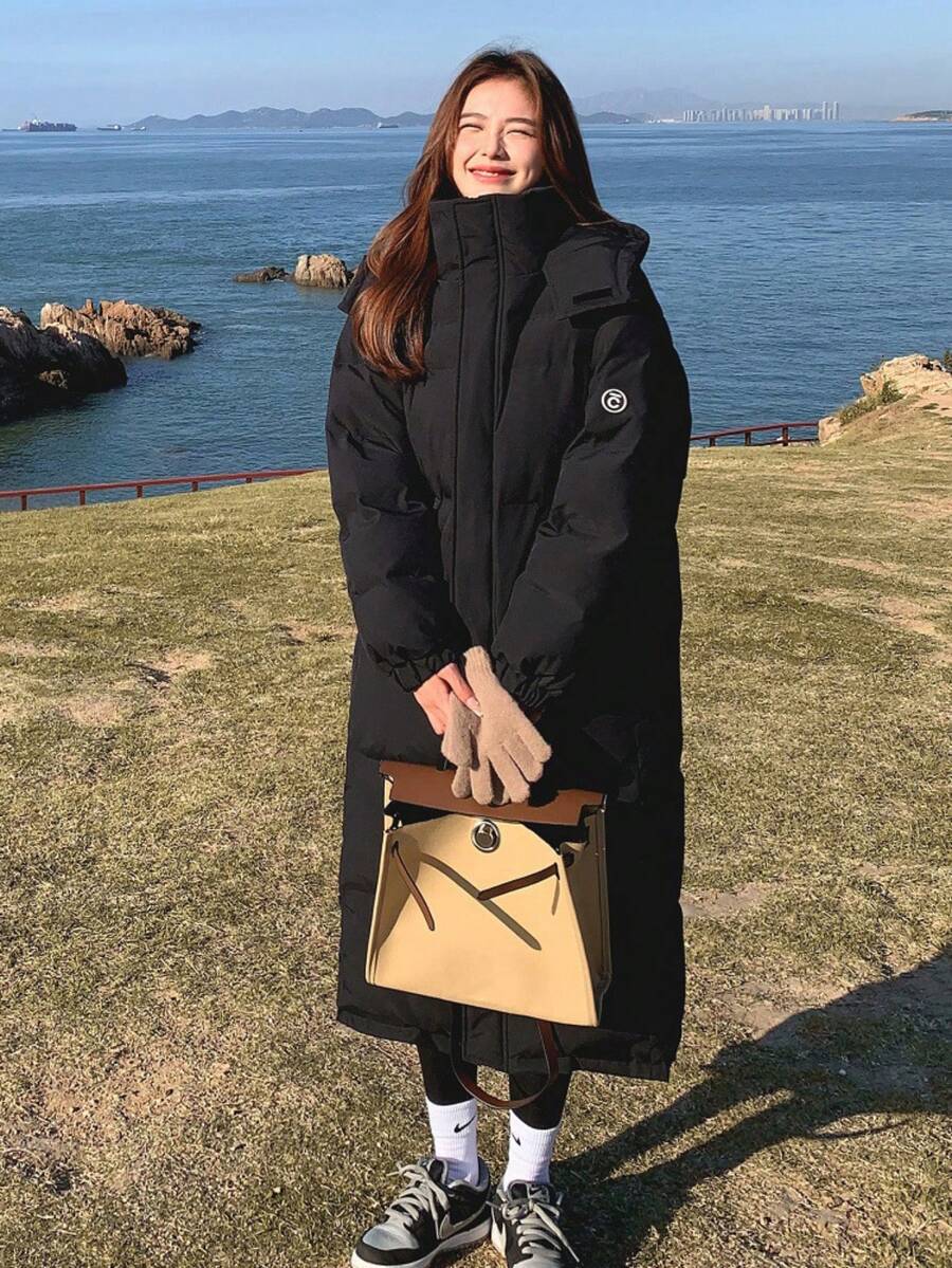 Women Winter Coats - màu đen - Xem 1