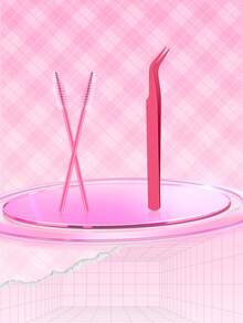 800pcs Set, DIY False Eyelashes - 9-16mm, Fiber Material, Comfortable Wear. Includes 30D, 40D, 60D, 80D In Different Lengths To Meet Various Needs, Suitable For Multiple Occasions. Wearing During Holidays Can Enhance Eye Makeup. Whether You Are A Beginner Or An Experienced Makeup Artist, You Can Freely Combine And Match To Make Yourself More Beautiful And Confident. - DD - View 8