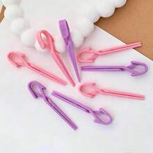 5pcs Nail Care Protector Clips, Polishing Anti-Spill Anti-Staining Protector Clips, Nail Polish Spill Proof Nail Clippers, Nail Polish Applicator Protector, Reusable Nail Protection Covers - Multicolor - View 9