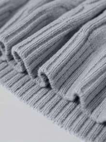 1pc Men's Vintage Solid Color Sweater, Casual Everyday Wear, Quarter Zip High Neck Pullover, Fashionable Streetwear For Halloween, Fall/Winter