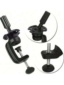 25-Inch Adjustable Tripod Mannequin Head Stand, Wig Stand For Training Heads And Canvas Blocks (Mannequin Head Not Included) - Multicolor - View 12