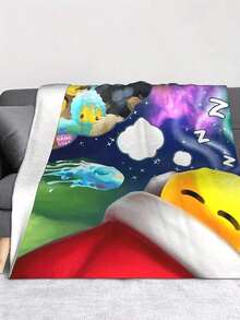 Casual Soft Warm Halloween Sally Nightmare Before Christmas Print Flannel Blanket For Couch Sofa Home Office Bed Camping Funny Blankets - Style 29 - View 36