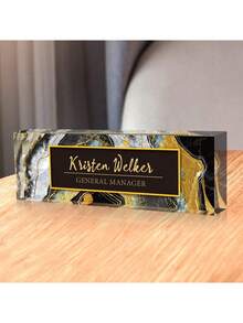 Custom Desk Name Plate Personalized, Acrylic Name Plate For Desk, Office Desk Decor For Women And Men, Employee Appreciation Gifts Office Gifts For Boss, Manager, Teacher, Nurse (Butterfly Orchid) Back To School, Ornamental, Multi-Functional, Reusable, Colorful, Vintage, Cute, Cartoon, Modern, Kawaii, Custom, Personalized, Unique, Customized, Custom Stickers Personalized, Ideal Gifts For Him, Ideal Gifts For Family, Workers, Students, Clients, Her, For Business/Work/Office, For School, Back To School,Back To School,School Supplies,School Supplies,Back To School,School Gift,For Office,For School,For Classroom,For Teacher Gifts,For University,For Colleague,For Dorm Rooms,For Teacher,For Boys And Girls,For Teenagers,Junior High School Students,Middle School Students,High School Senior High School Students,College Students,University Students,Freshman,Sophomore,Underclassmen,Customized Greeting Cards,Easy Comfort,Festive Calendar - Multicolor - View 36